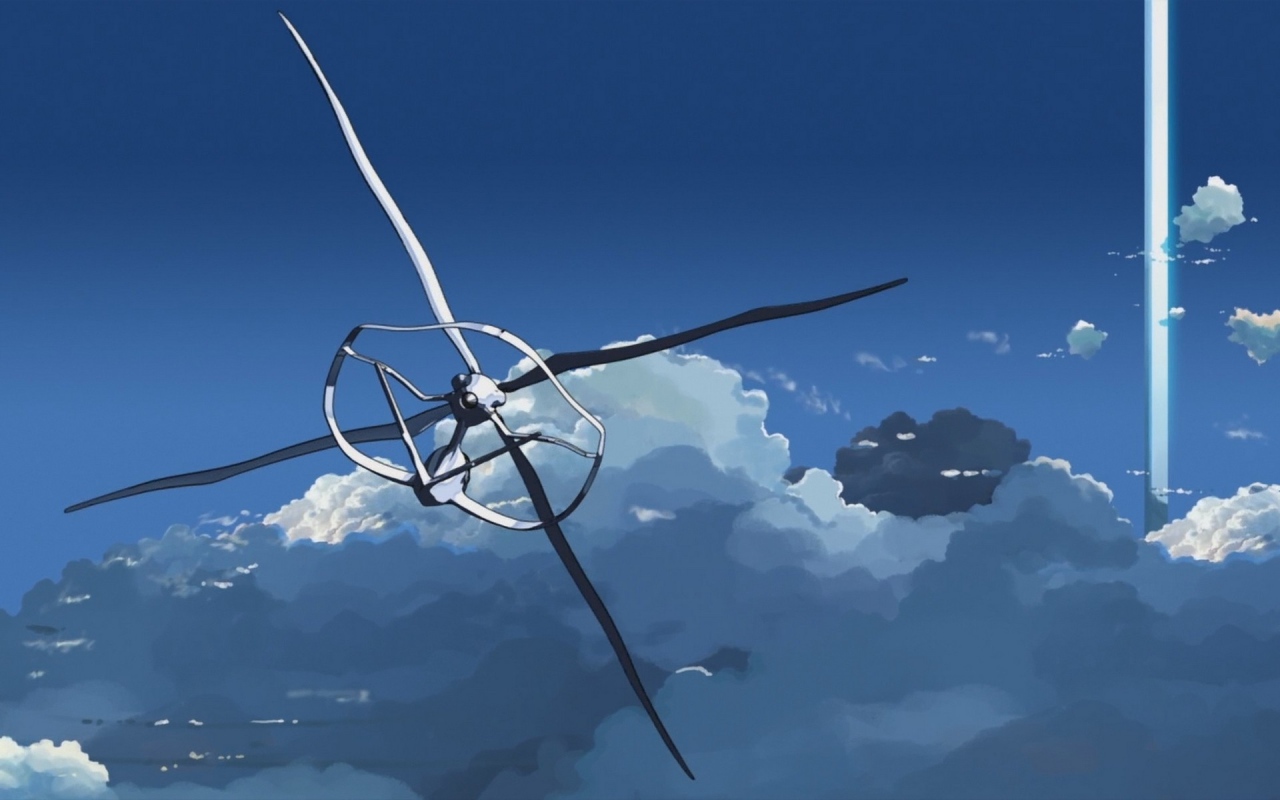 Дрон из аниме За облаками