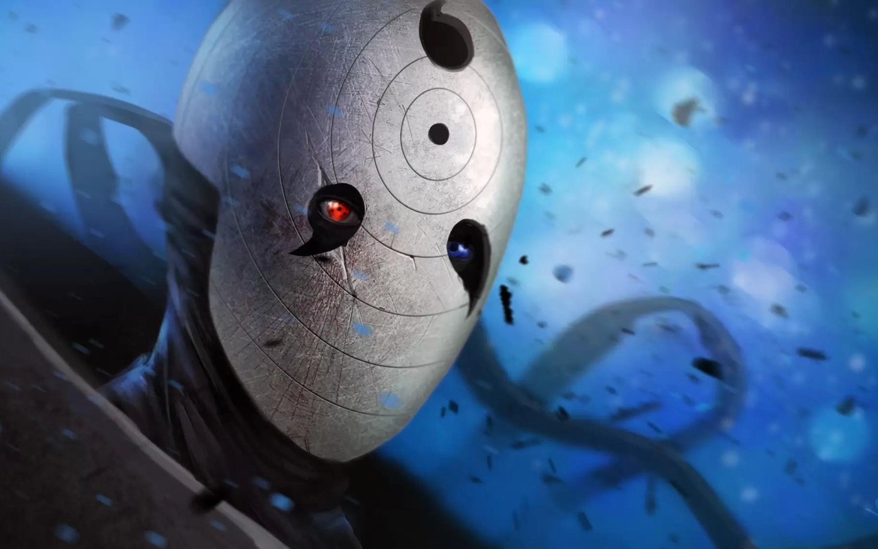 Глаз Шаринган у робота, аниме