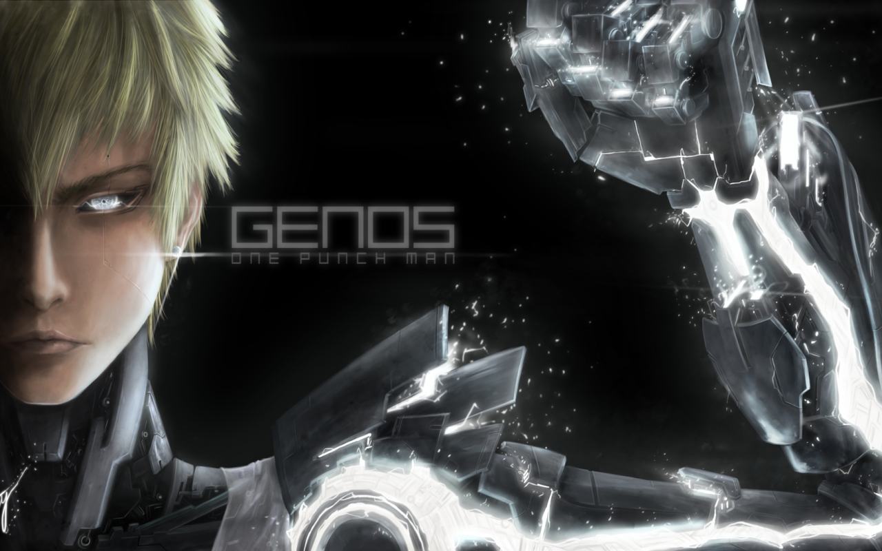 Генос из аниме Ванпанчмен