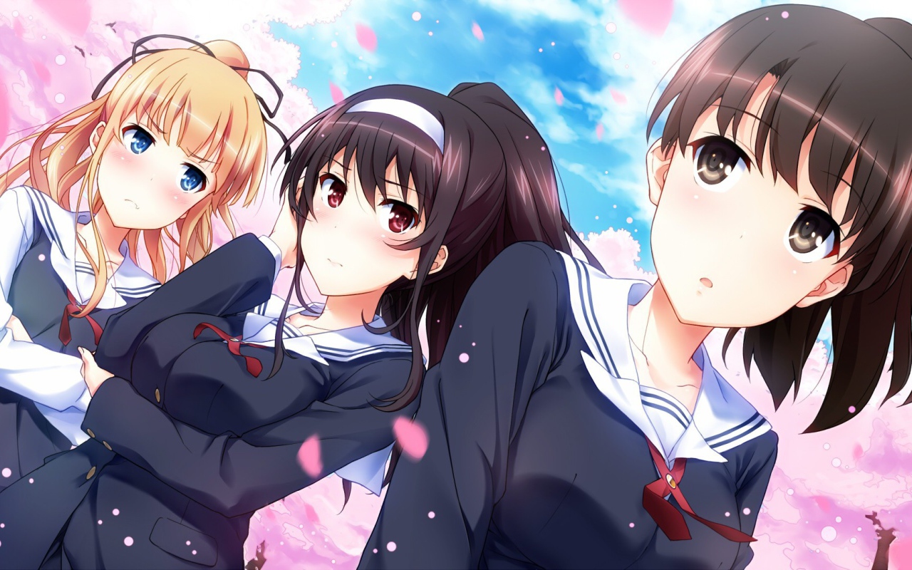 Девочки школьницы из аниме Как создать скучную героиню