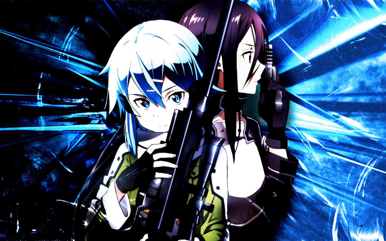 Японское аниме Sword Art Online