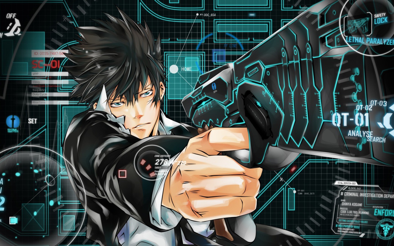 Когами из аниме Psycho-Pass