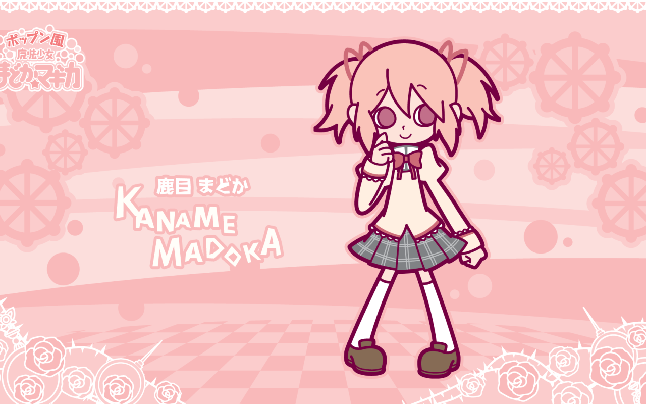 Канаме Мадока из аниме Девочка-волшебница Мадока