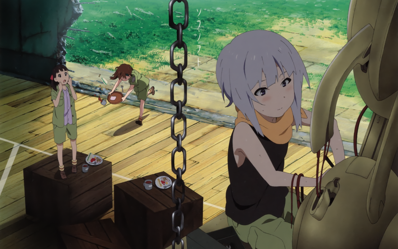 Манга аниме Звуки небес