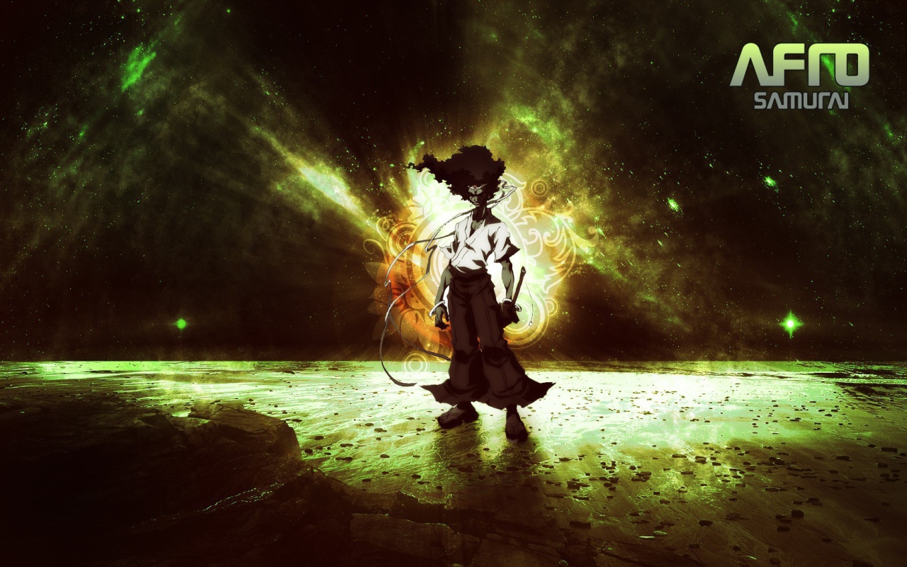 Манга аниме Афросамурай