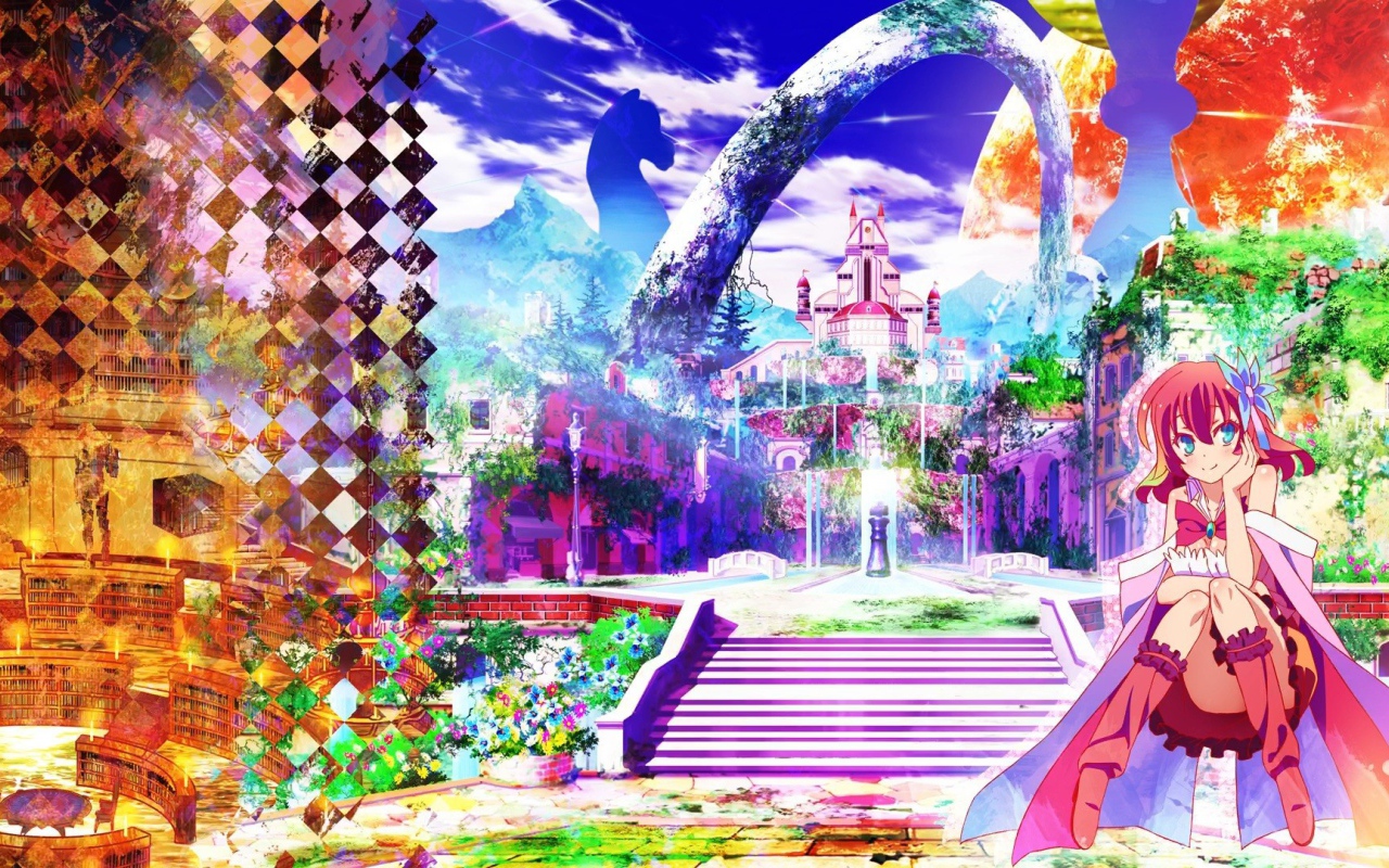 Парк в аниме Игра на выживание