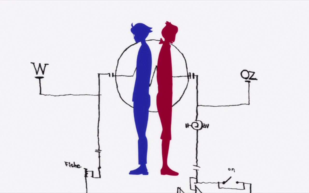 Притяжение противоположностей в аниме The Tatami Galaxy