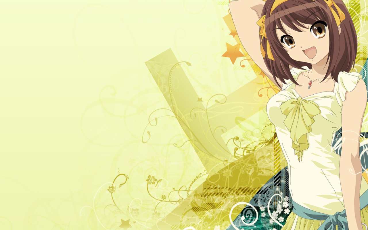 Героиня аниме Харухи Судзумия