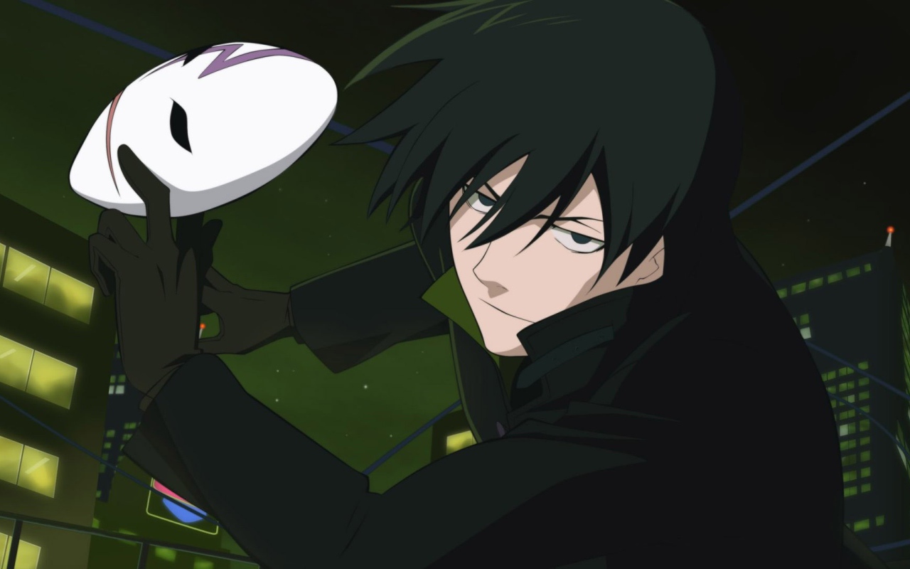 Главный герой аниме Темнее черного