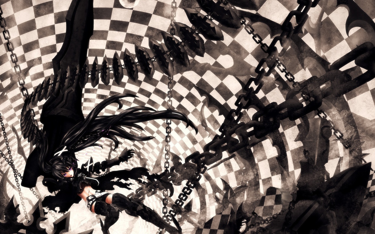 Сериал аниме Black Rock Shooter