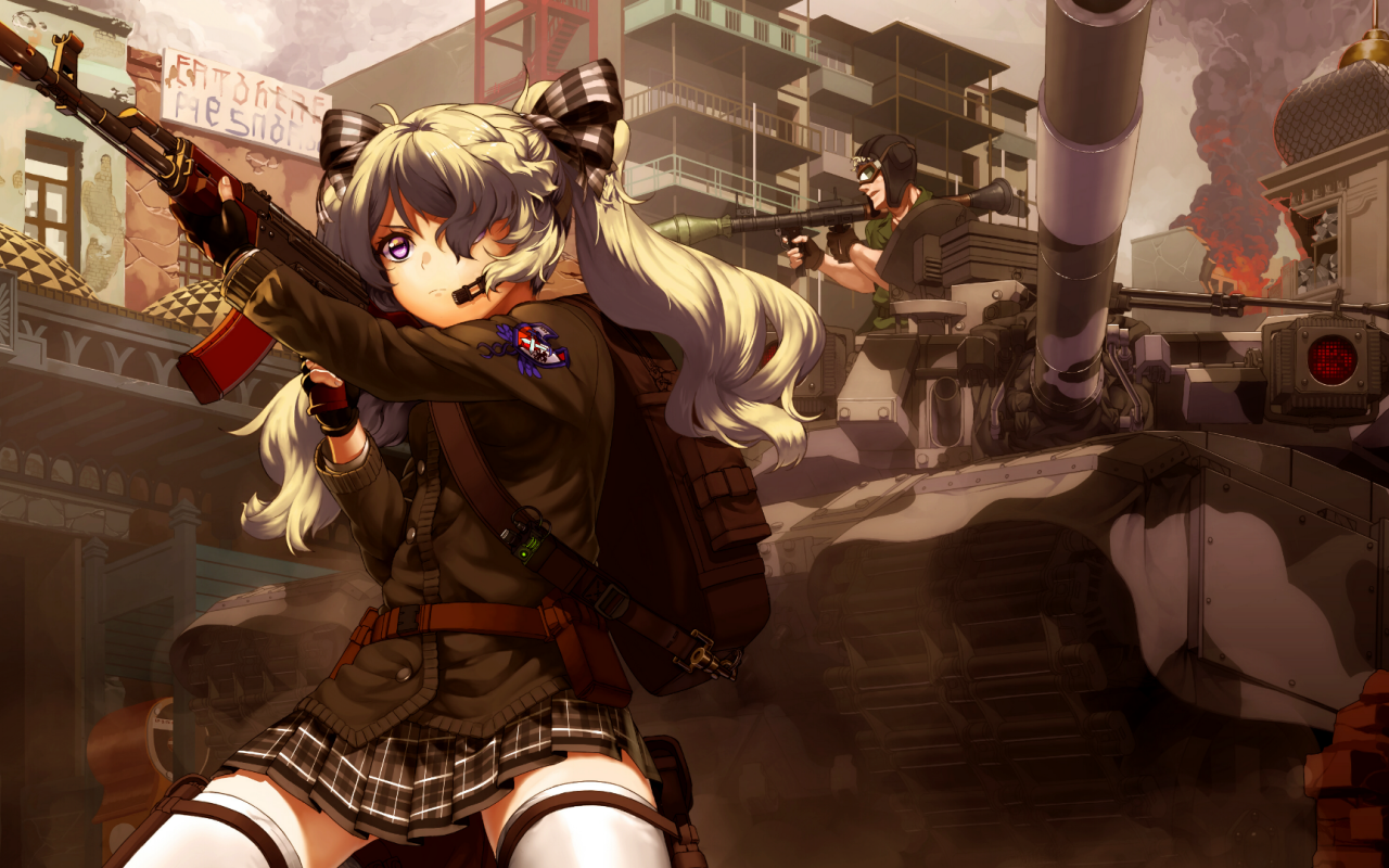 Война в мире аниме