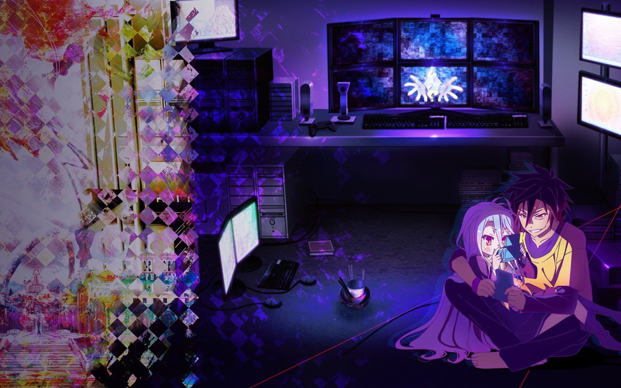 Двое в комнате, аниме Игра на выживание