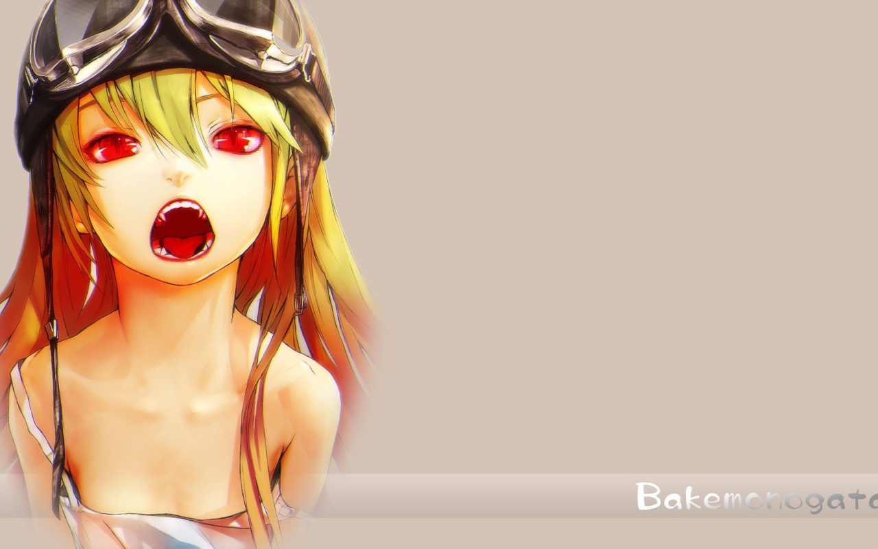 Вампир в шлеме, аниме Monogatari Series