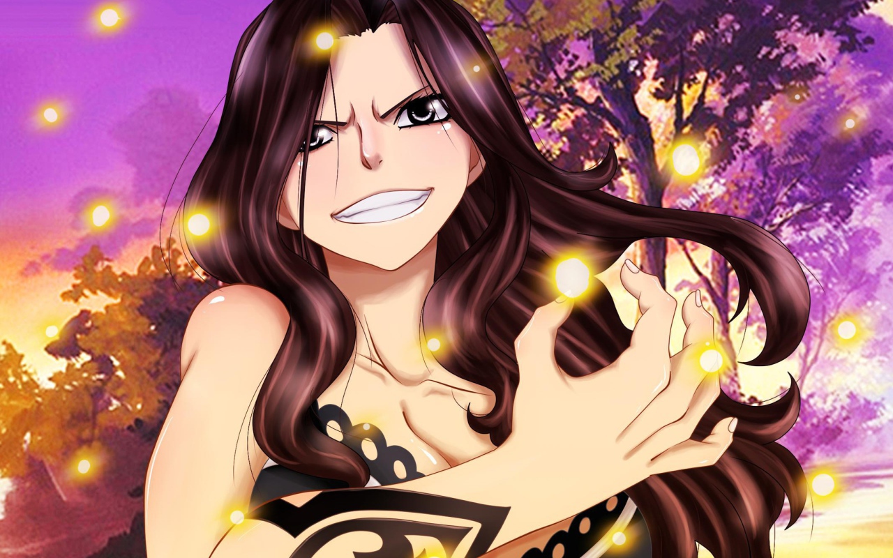 Колдунья из аниме Сказка о хвосте феи