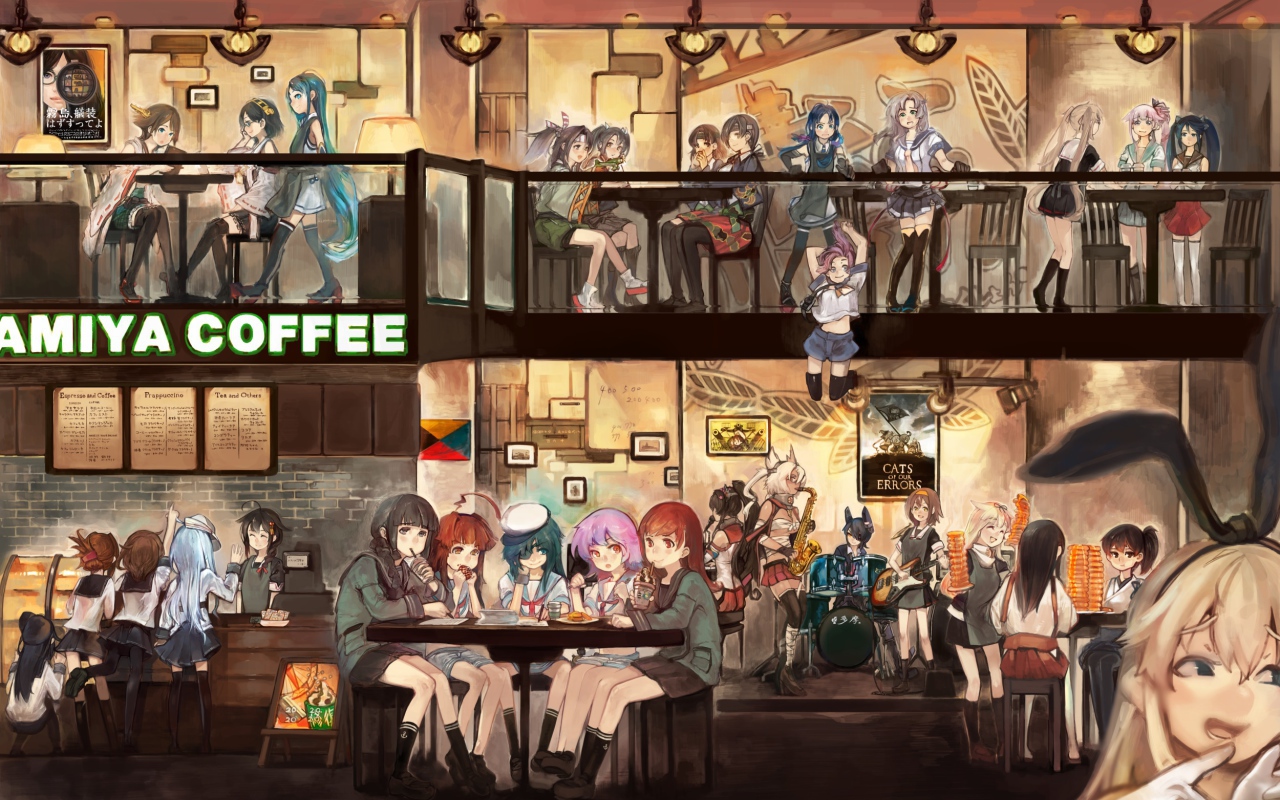 Мир аниме Kantai Collection