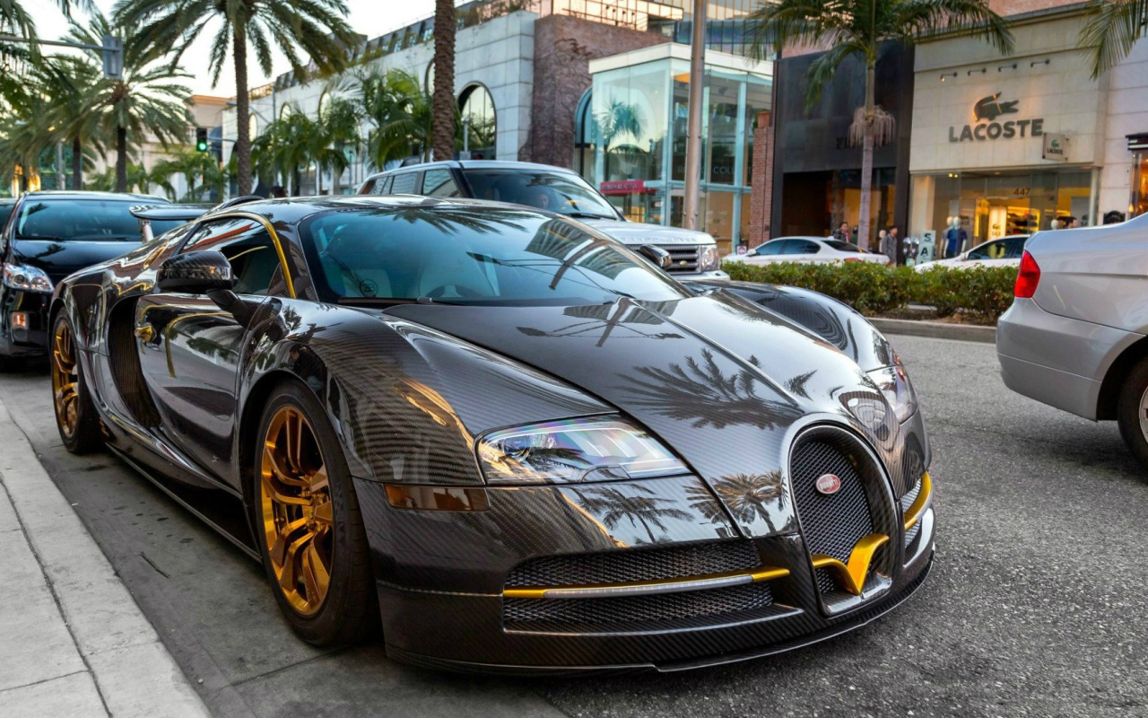 Автомобиль Bugatti Veyron by Mansory Linea