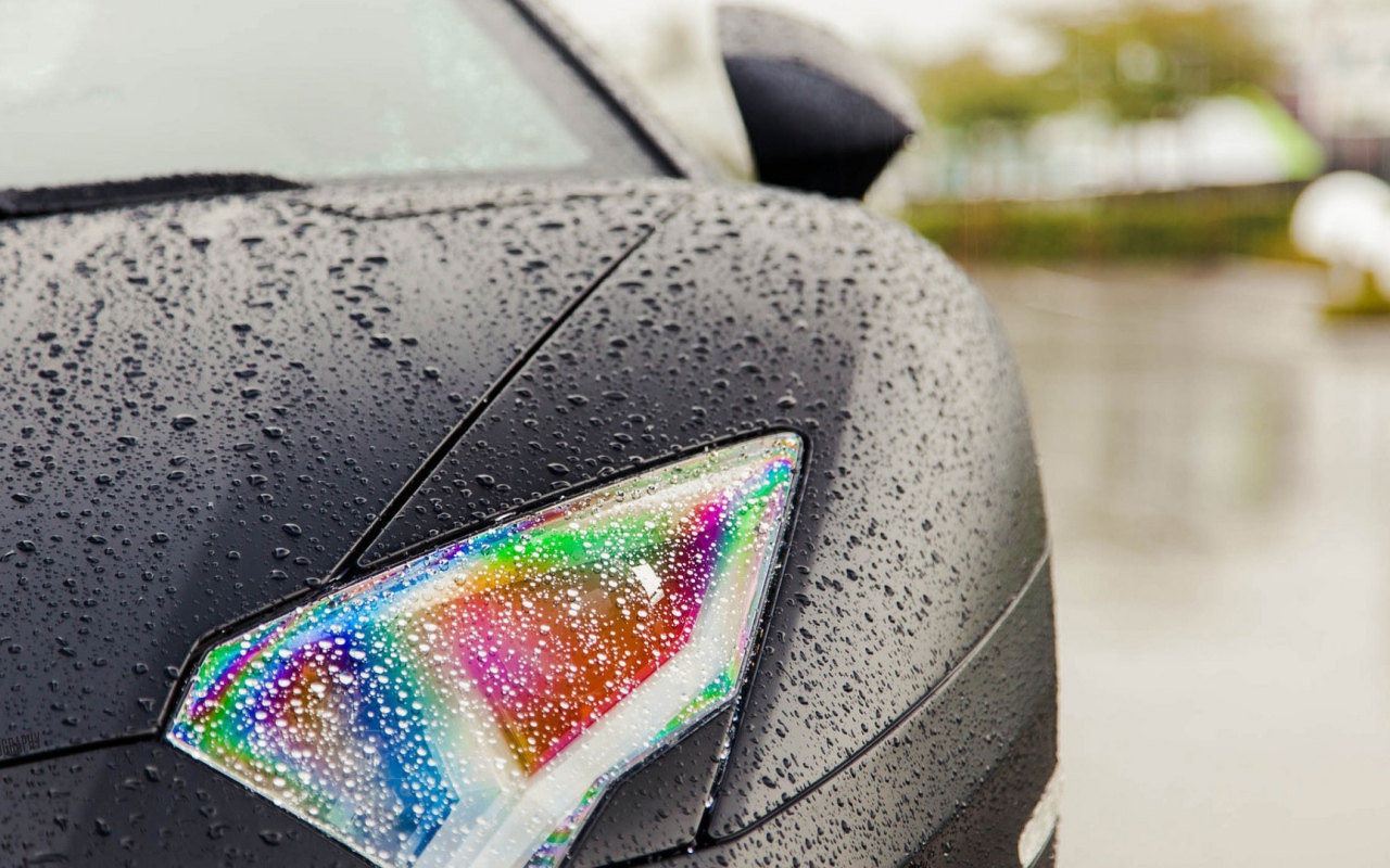 Фары автомобиля Lamborghini Reventon