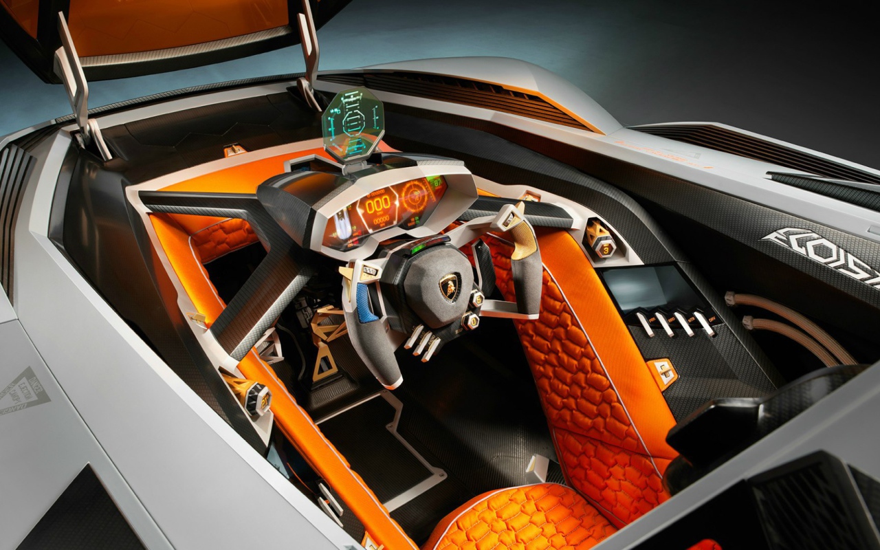 Панель приборов  Lamborghini Egoista