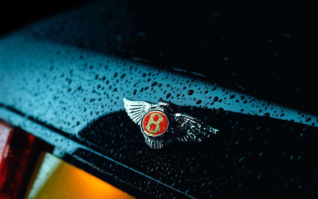 Знак на мокром автомобиле
