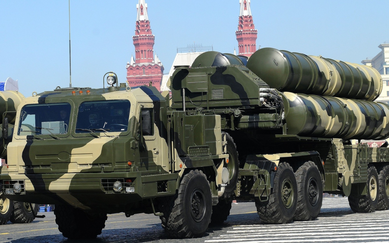 Missiles on parade in Moscow