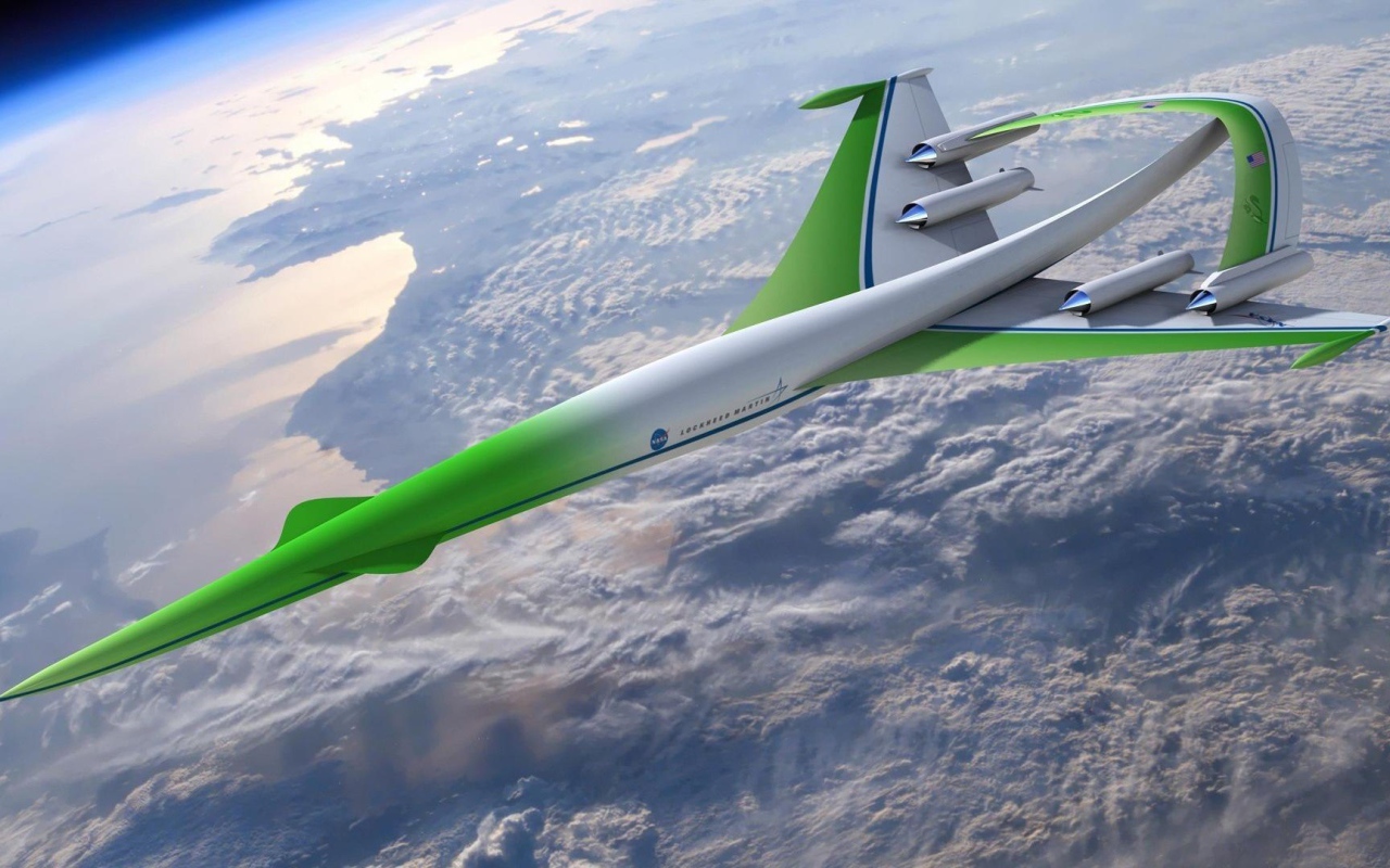 Supersonic Green Machine - концепция самолета NASA