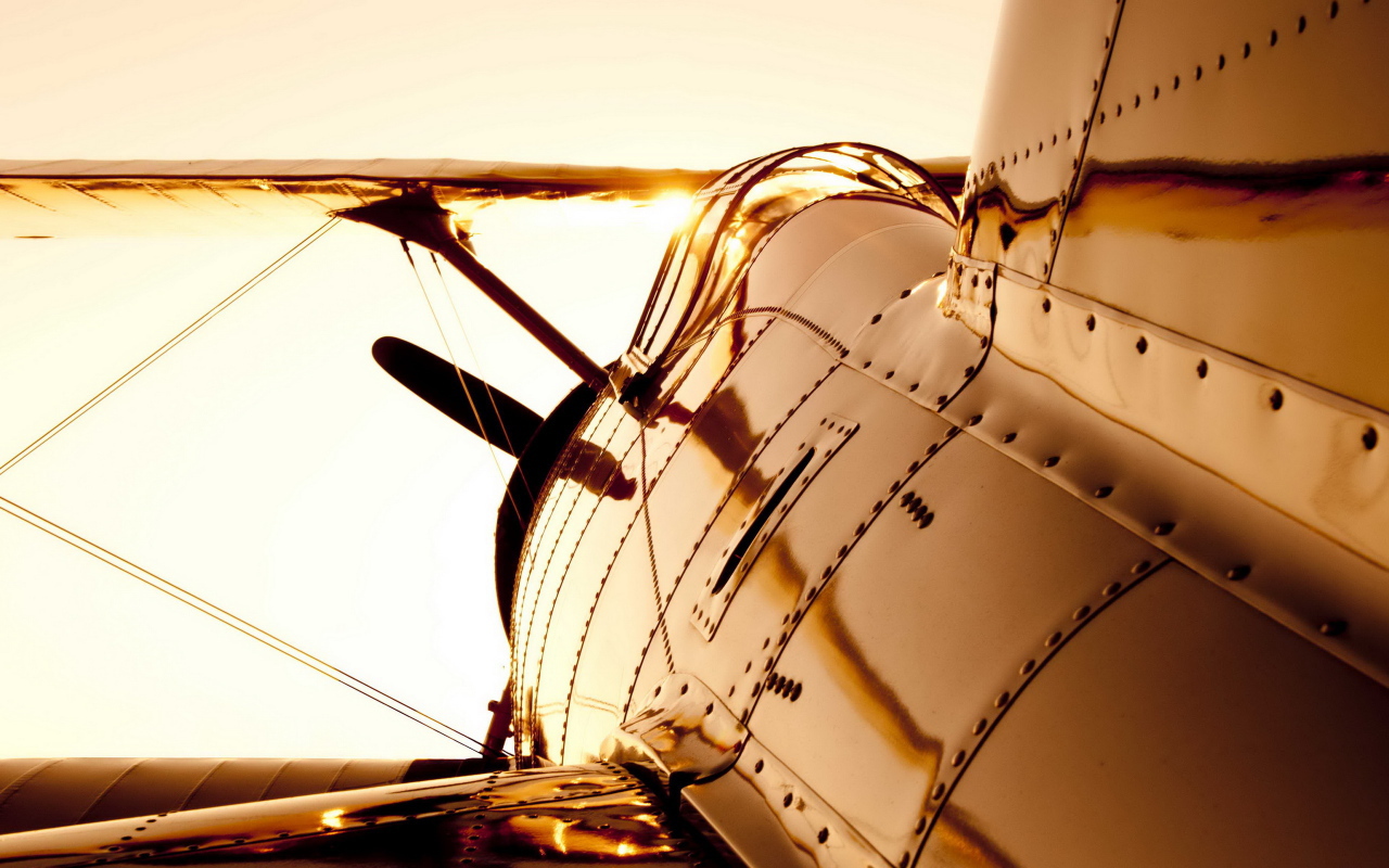 Самолет от хвоста до винта