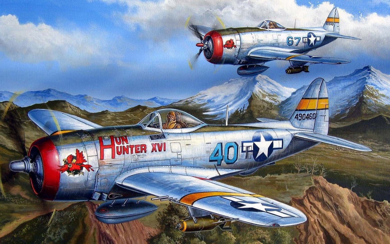 Американский Самолет П-47