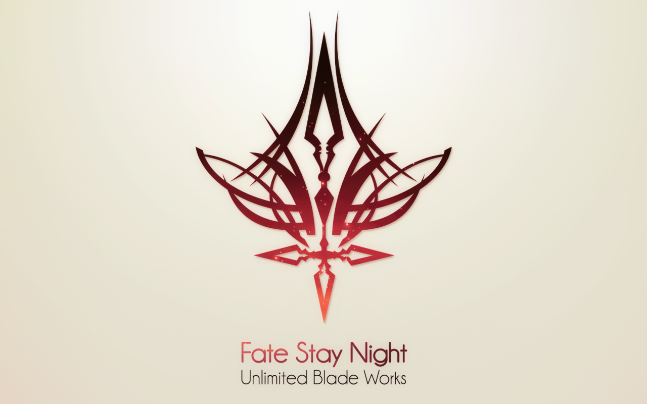 Символ аниме Ночь прибытия на сером фоне