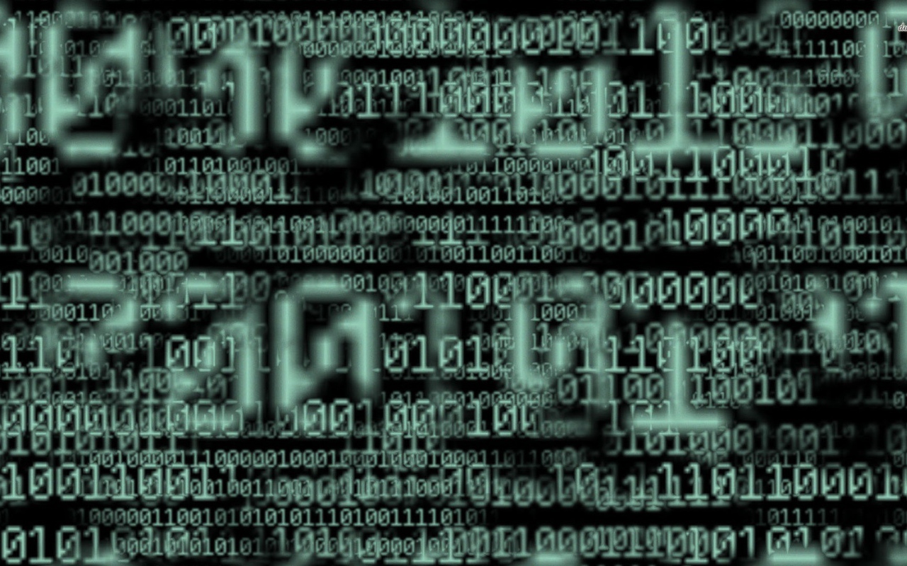 Бинарный код, фон