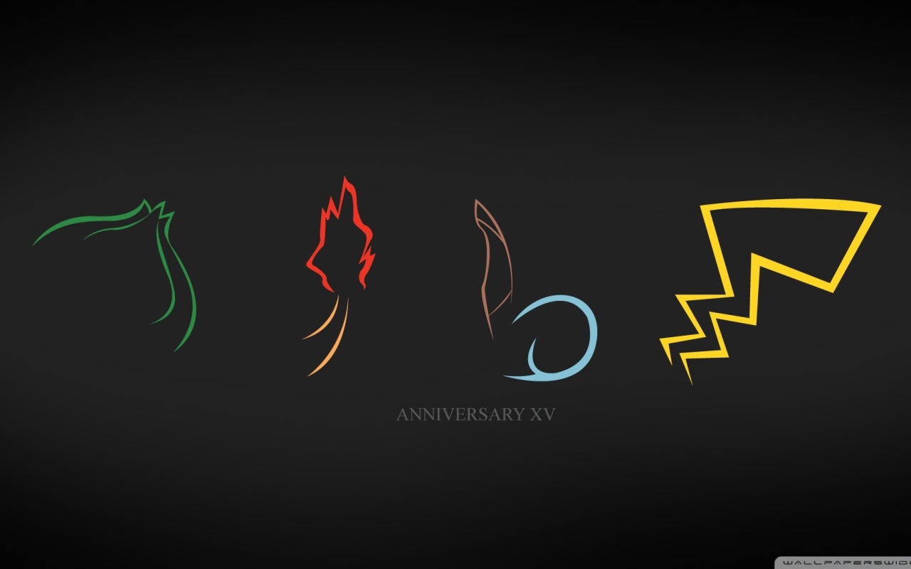 Черный фон Anniversary XV