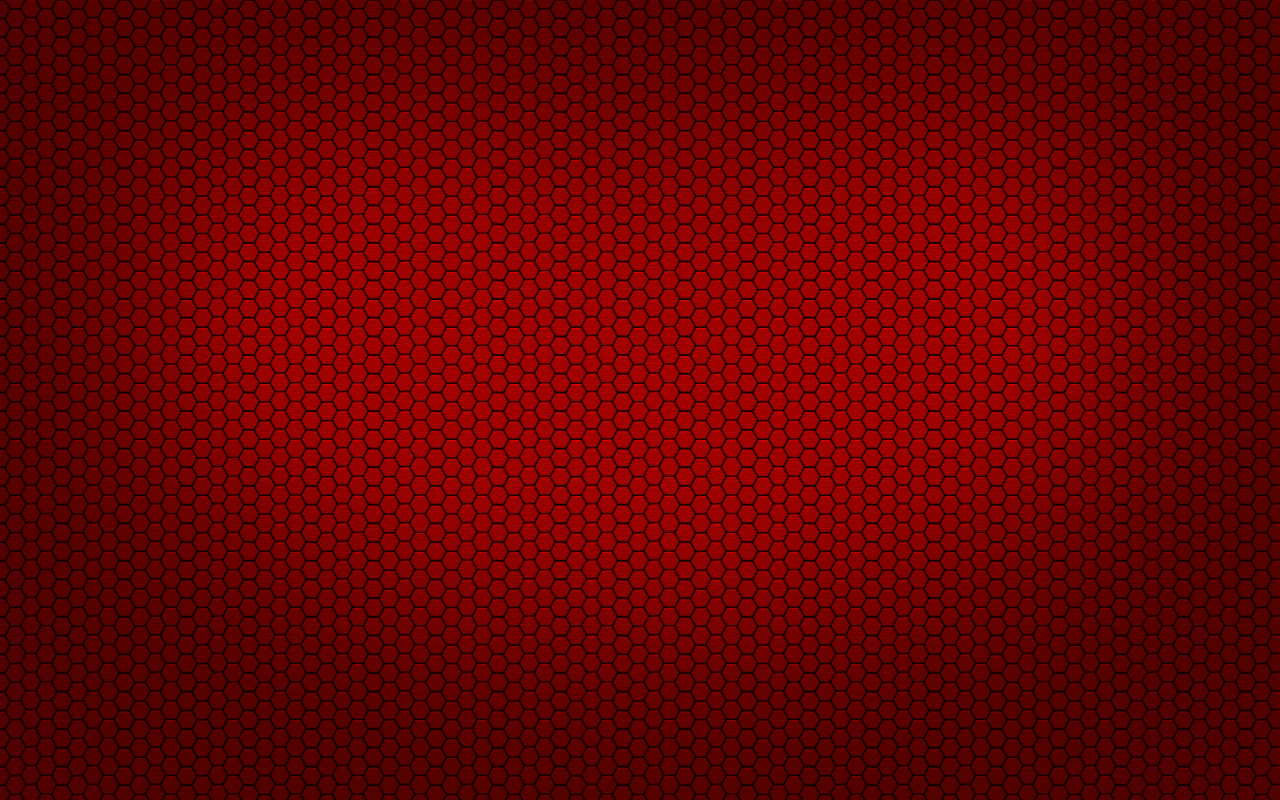 Черные соты, красный фон