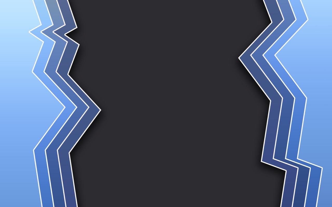 Голубые панели на сером фоне