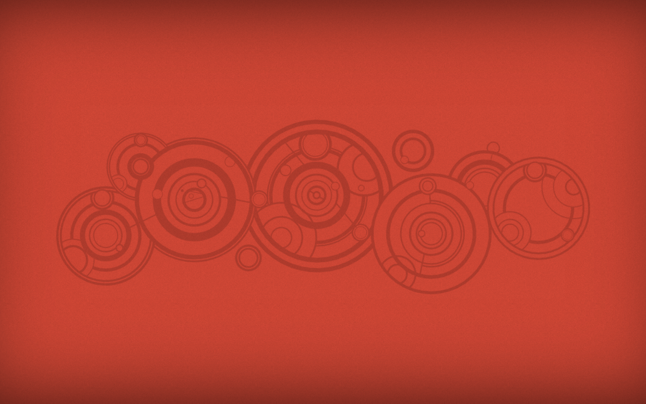 Круги на красном фоне, сериал Доктор Кто