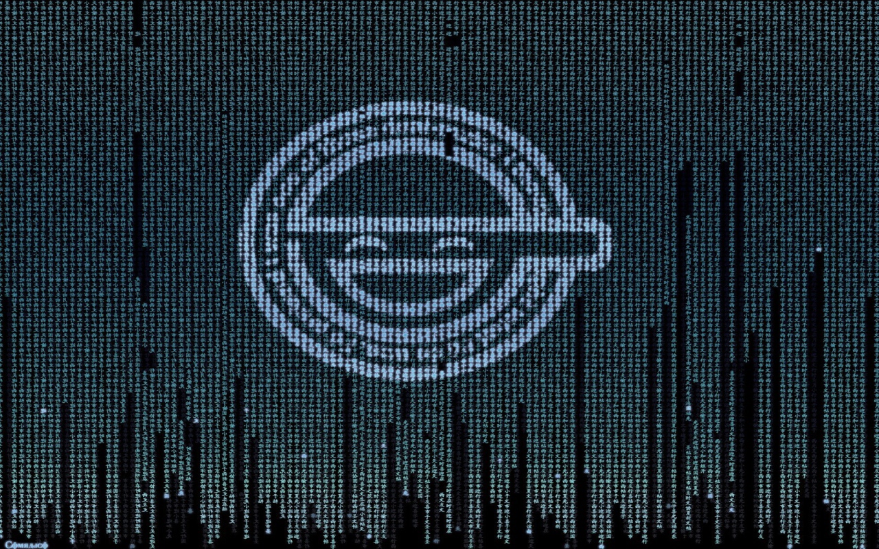 Цифровой фон, аниме Призрак в доспехах