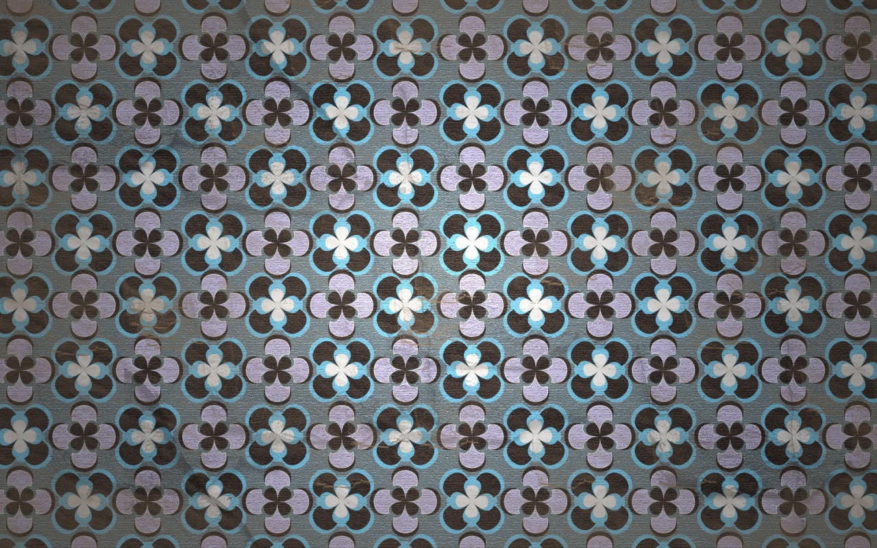 Цветочный орнамент, фоновый рисунок