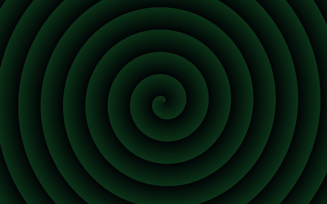 Зеленая спираль, фон