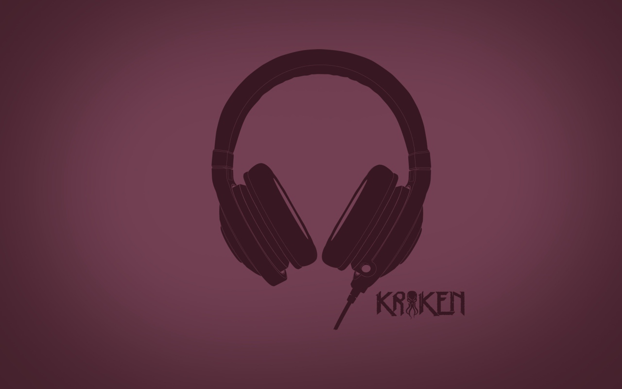 Наушники Райзер, розовый фон