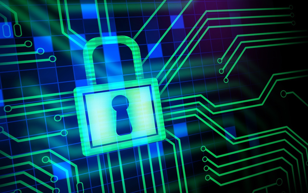 Замок на микросхеме