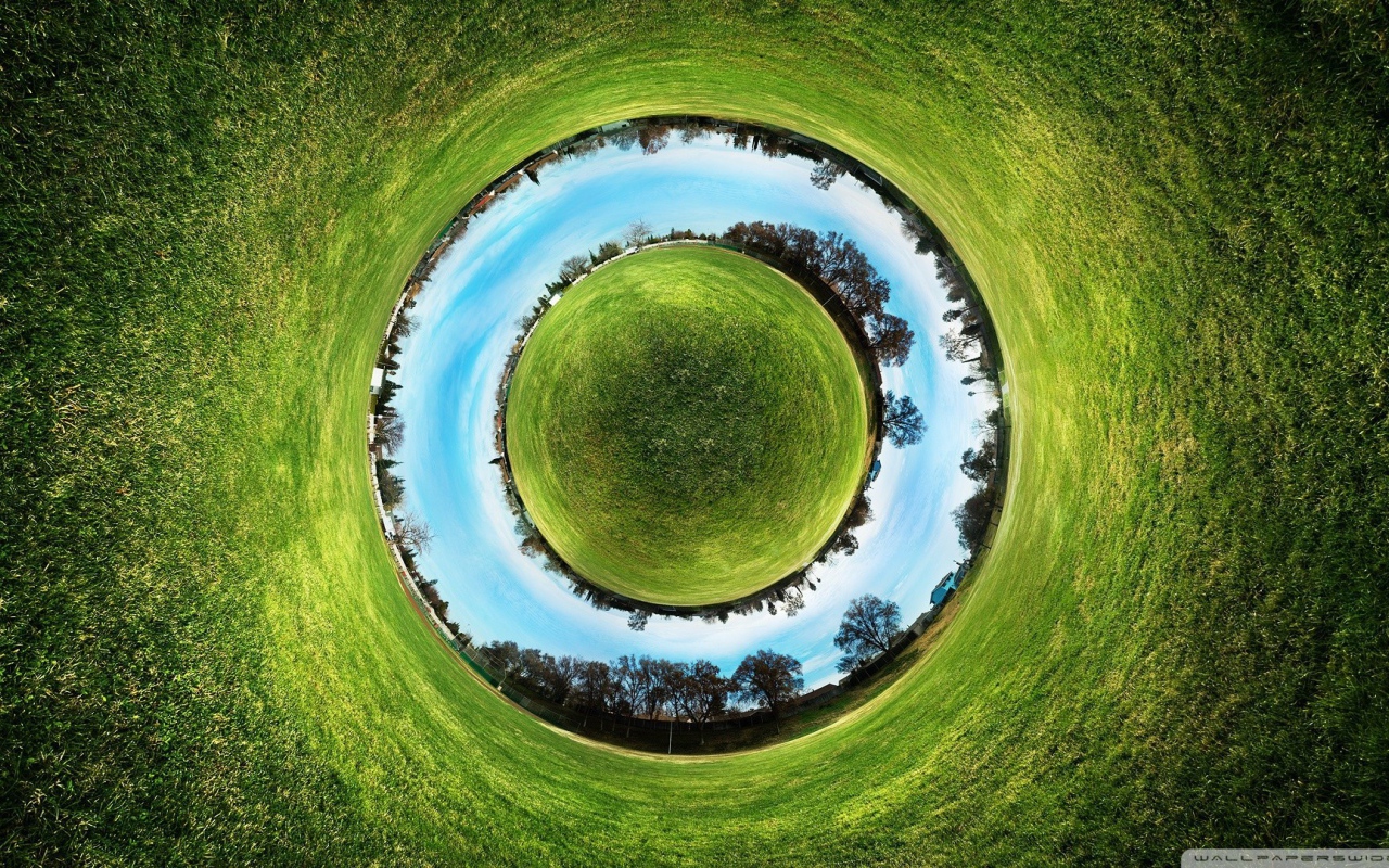 Панорамная сфера, фон