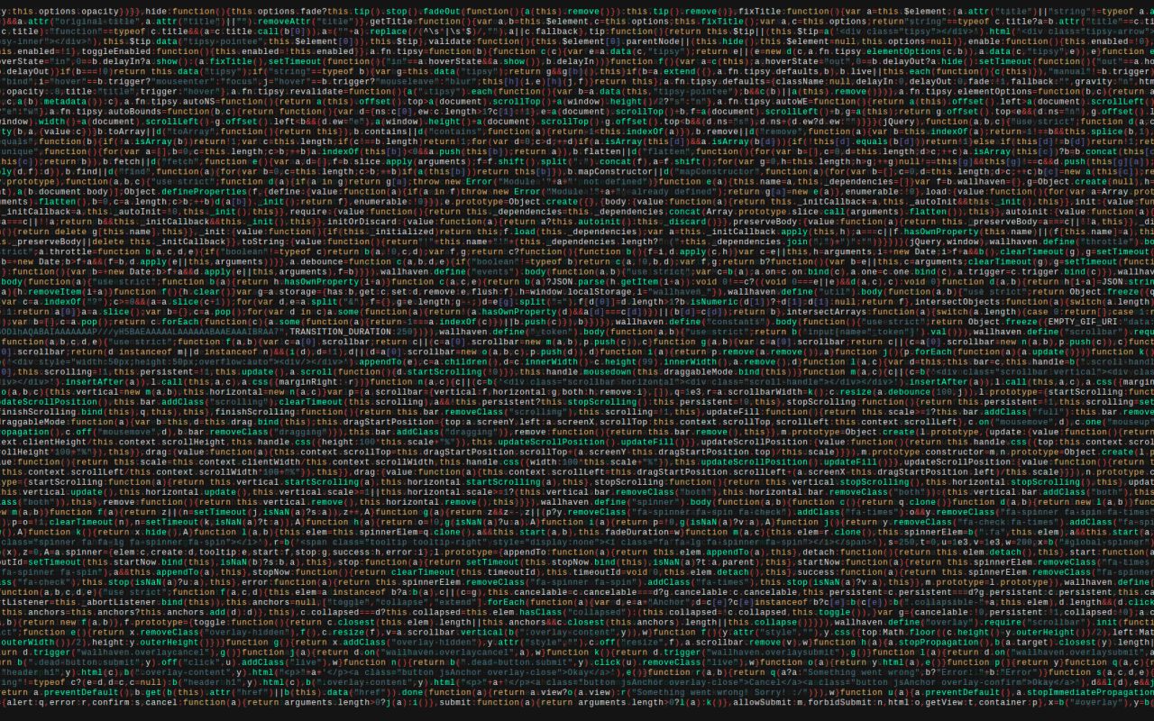 Код программы, фон