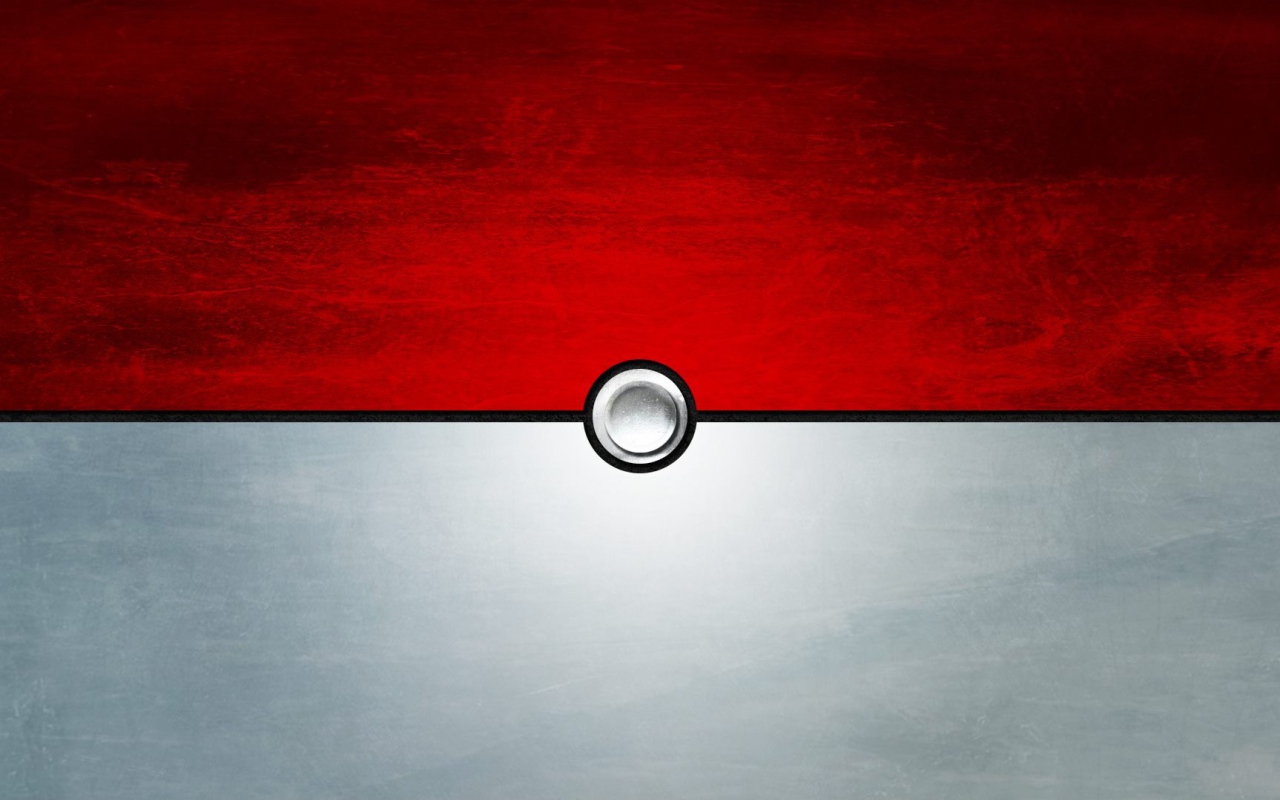 Красно белый фон, игра Pokémon