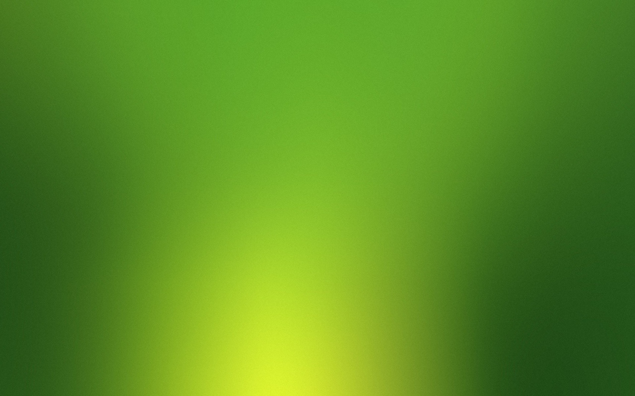 Сияние в центре зеленого градиента