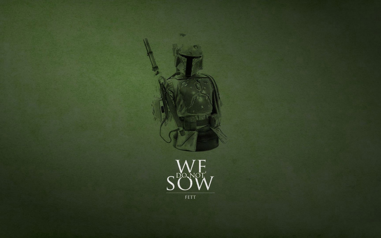 Звездные Войны, зеленый фон