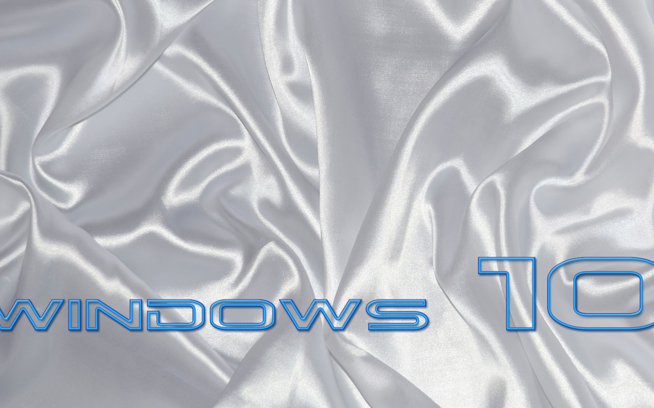 Символика Windows 10 на фольге