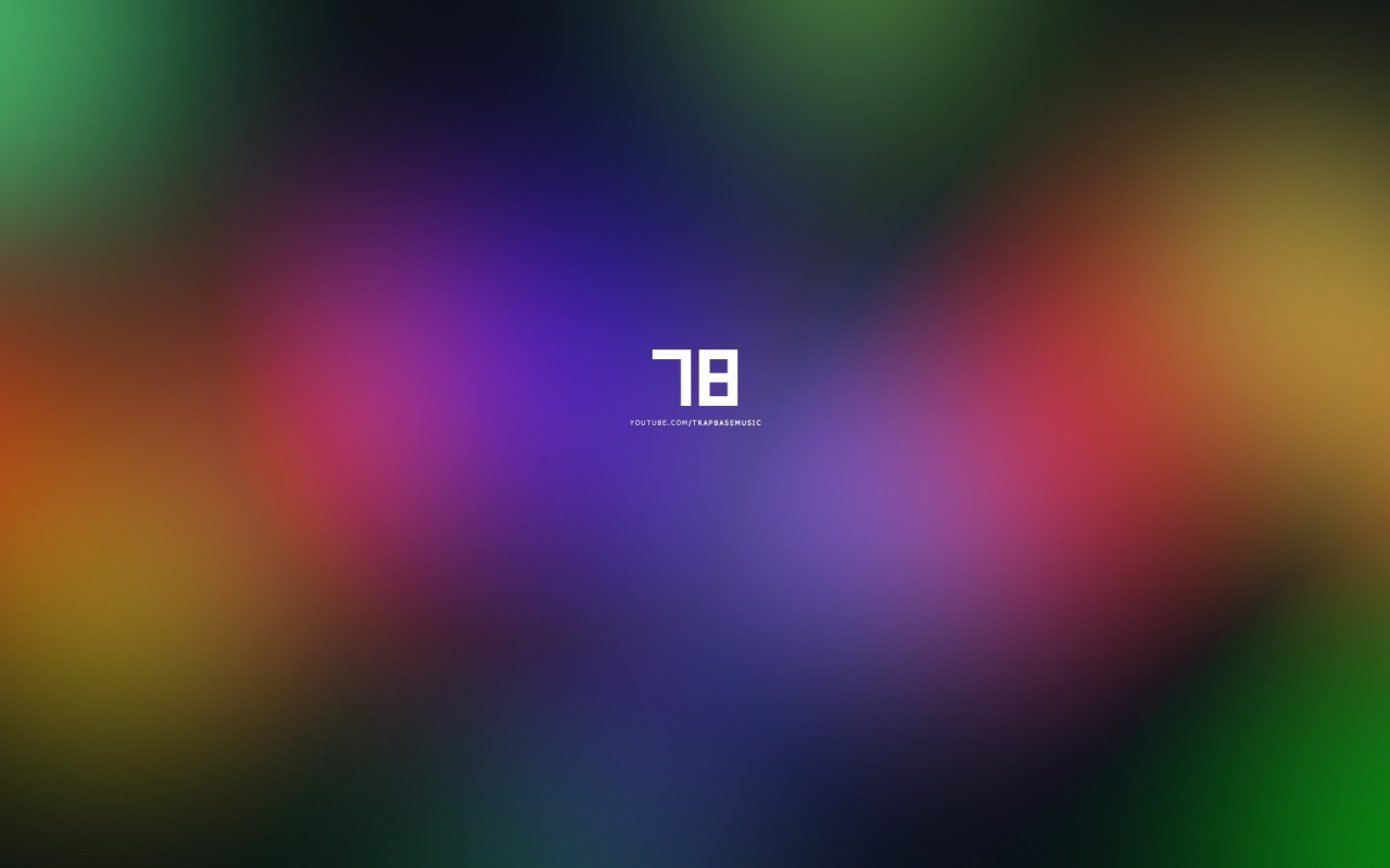 Цифра 78 на радужном фоне