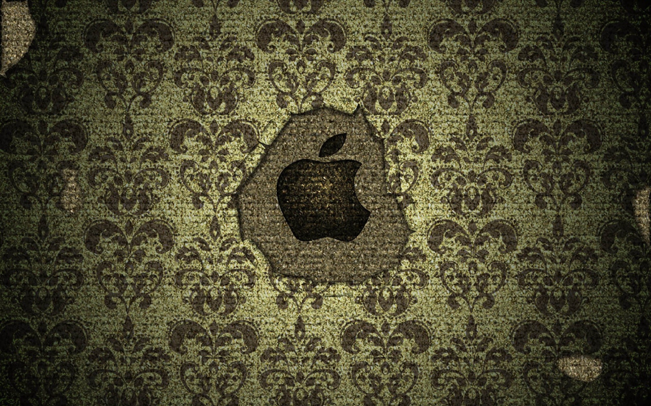 Символ Apple на ковре
