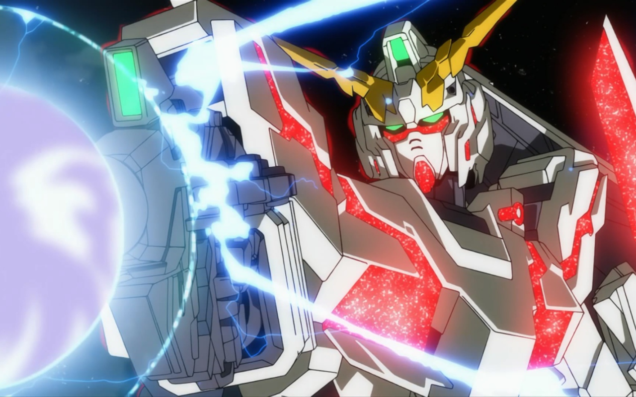 Персонаж мультфильма Mobile Suit Gundam Unicorn