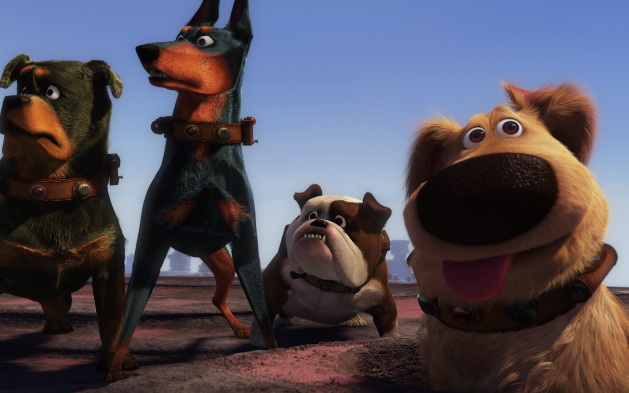 Собаки из мультфильма Вверх