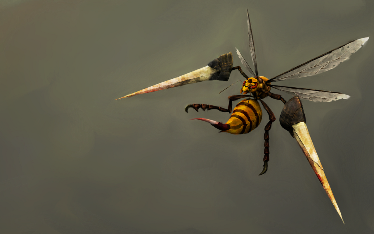 Летающий покемон оса