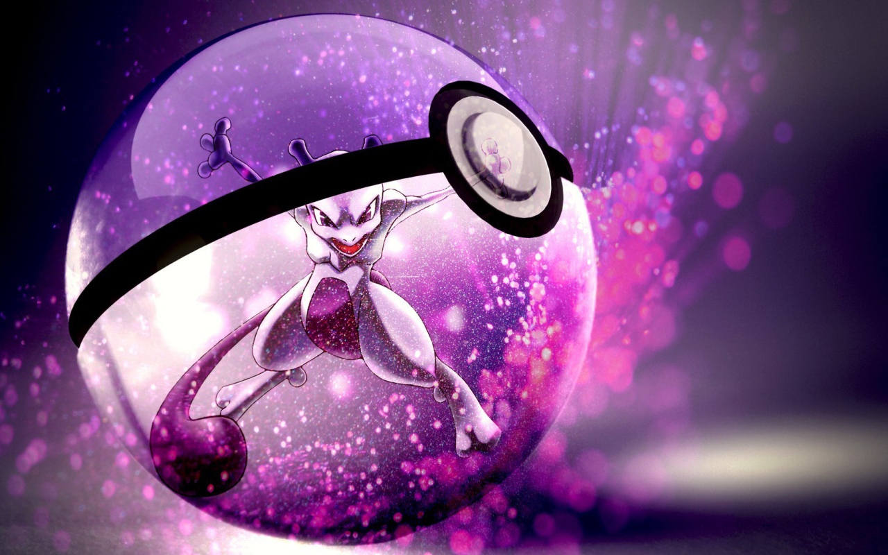 Покемон в прозрачном шаре